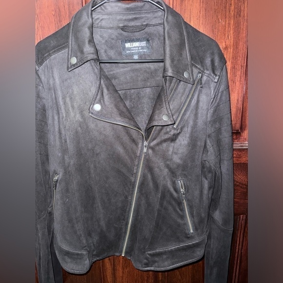NWOT William Rast‎ Justin Timberlake Motorcycle Black Jacket Size Large - Picture 2 of 8
